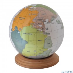 Globe de la Pangée