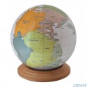 Globe de la Pangée