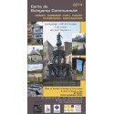 Carte touristique de Guingamp Communauté