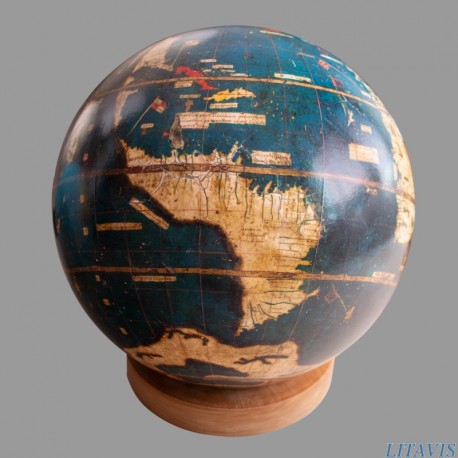 Globe vert de Martin Waldseemüller
